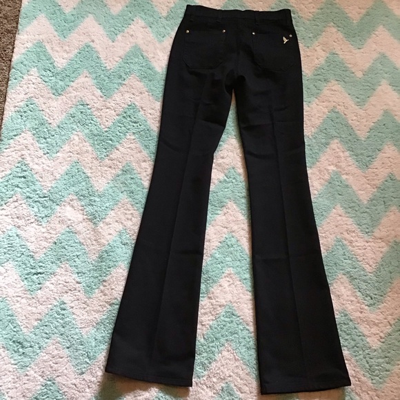 MIH MADE IN HEAVEN marrakesh black flare jeans (K1 - Picture 4 of 8